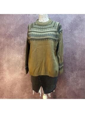 Tan Nordic Style Sweater